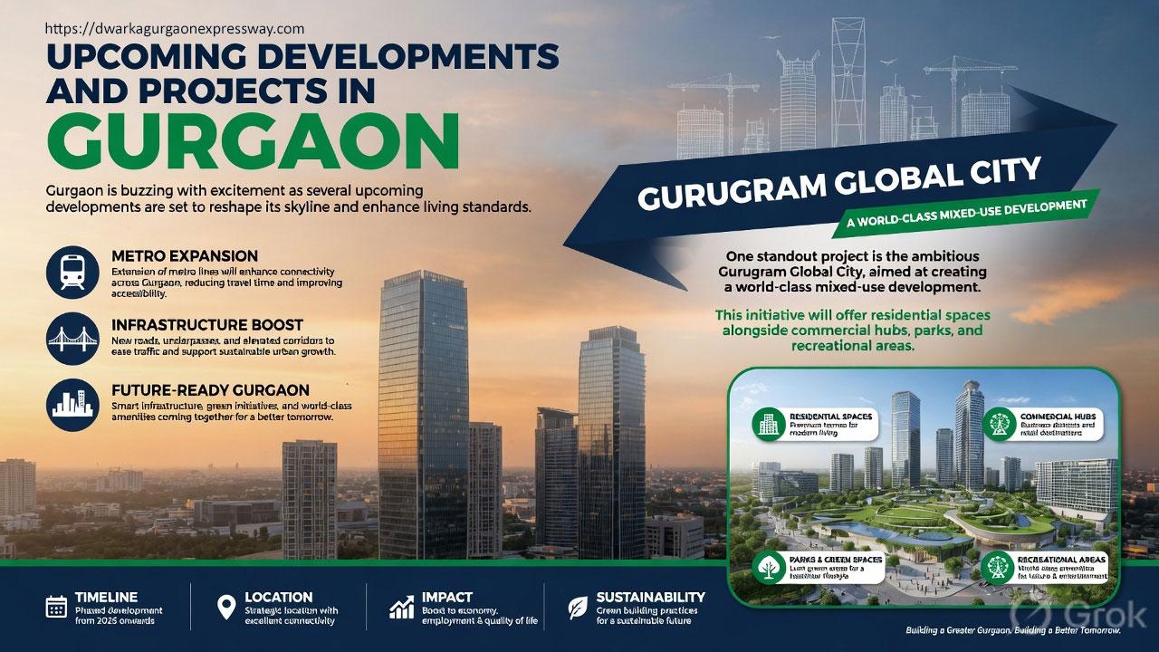 Upcoming Developments and Projects in Gurgaon