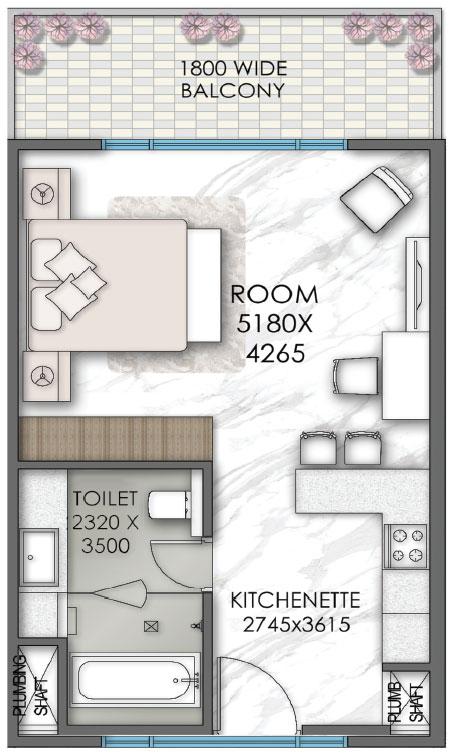 Studio Apartment