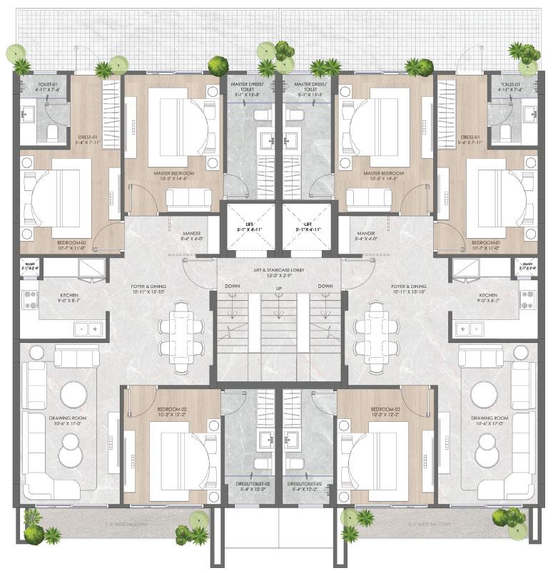 Plot Size : 181 Sq.Yd.