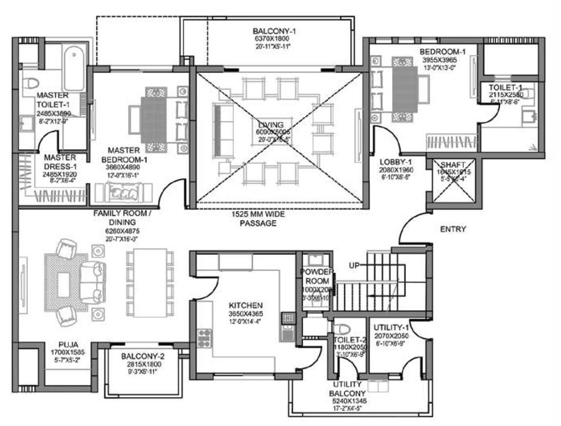 Corner Duplex Lower Unit 1 Typical Lower Level Plan Duplex Slabs - S1, S7, S8
