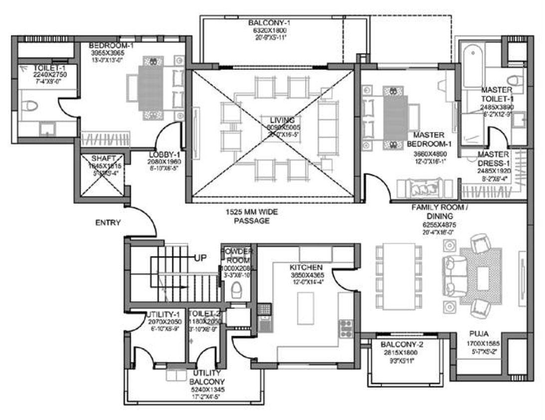 Straight Dupex Upper Unit 2  Typical Upper Level Plan Duplex Slabs - S1, S7& S8