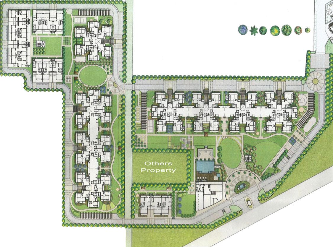 Park View Ananda Site Plan