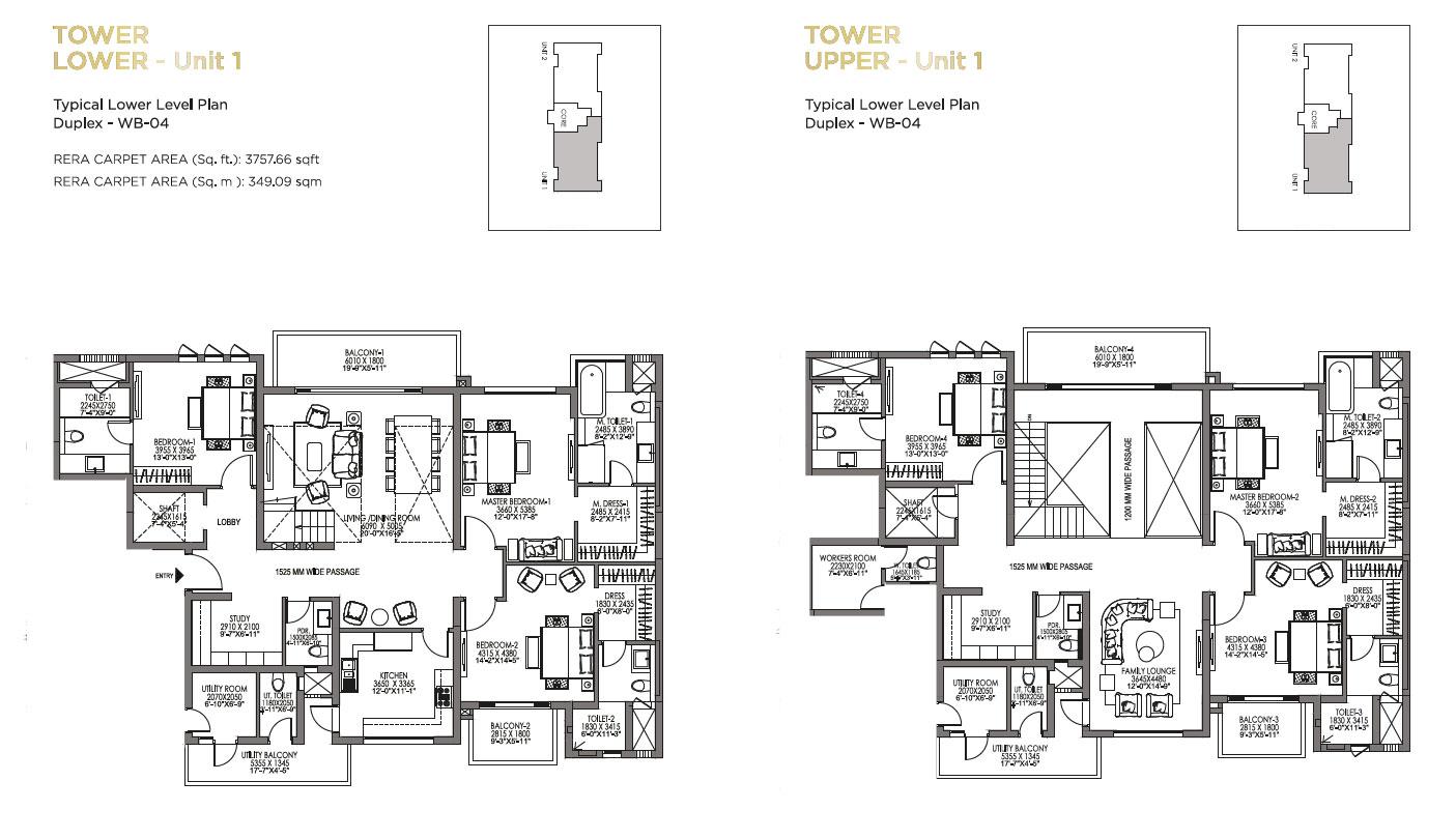 Unit 1 : Tower Upper & Upper
