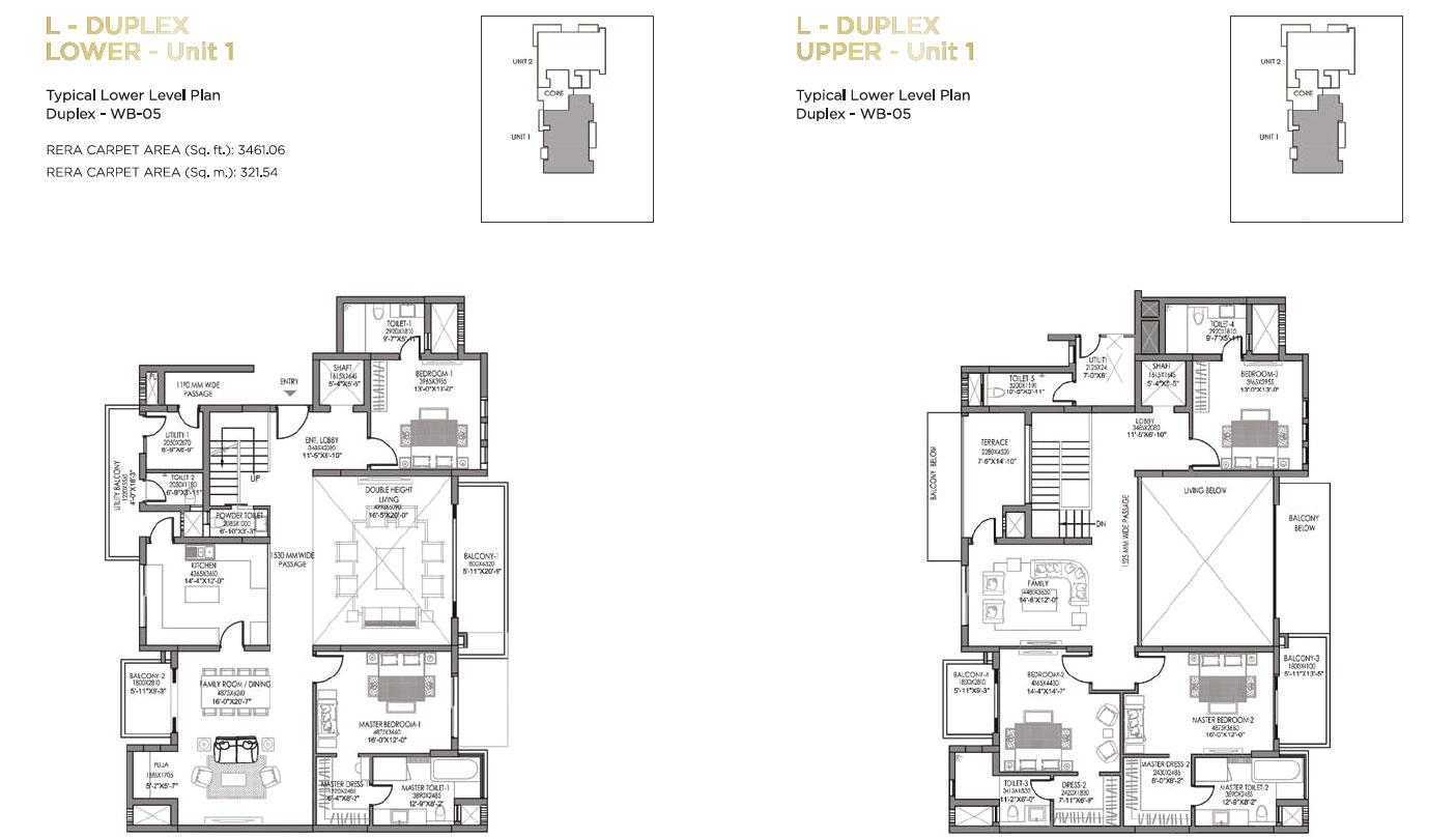 Unit 1 : L Duplex Lower & Upper