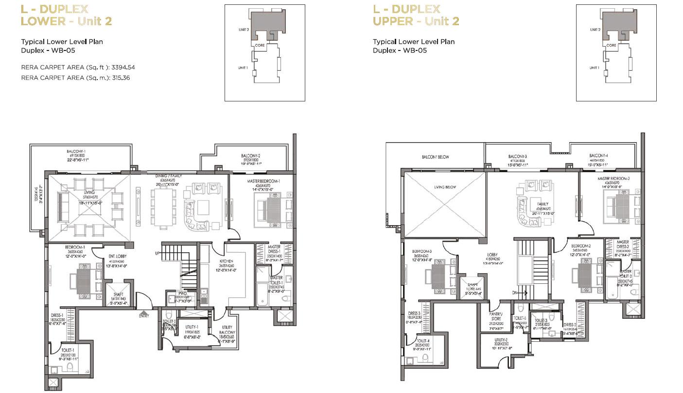 Unit 2 : L Duplex Lower & Upper
