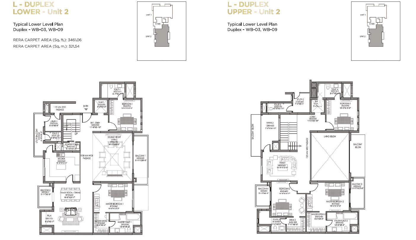 Unit 2 : L Duplex Upper & Upper