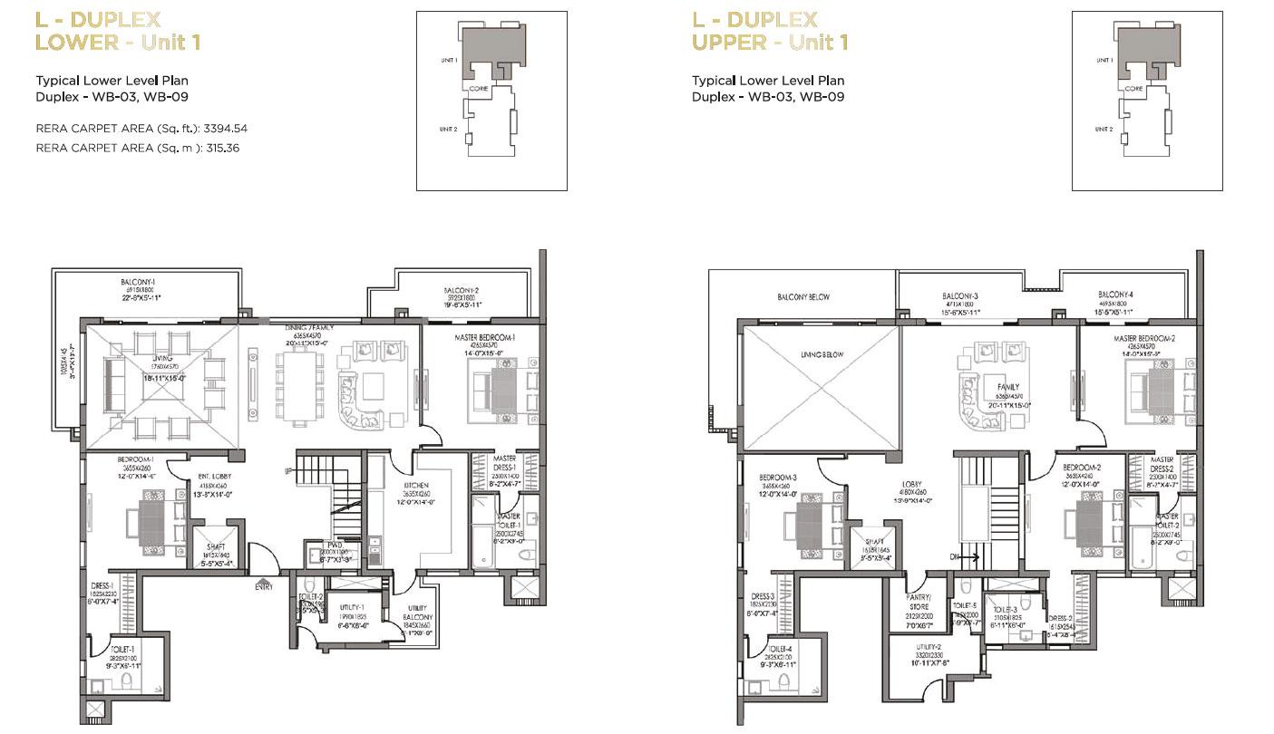 Unit 1 : L Duplex Lower & Upper