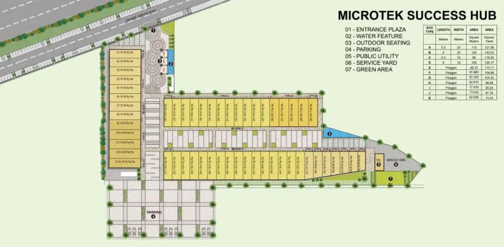 Microtek Success Hub Master Plan
