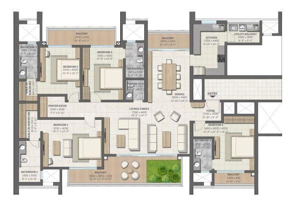 4 BHK