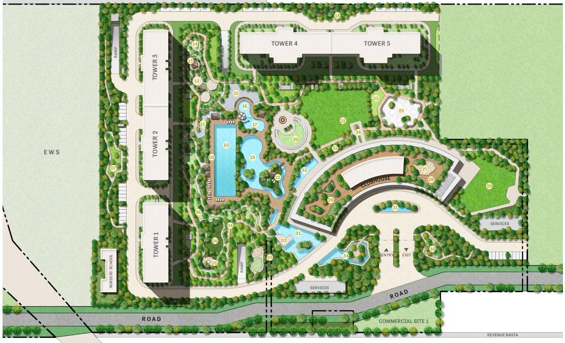 Sobha Aranya Gurgaon Master Plan